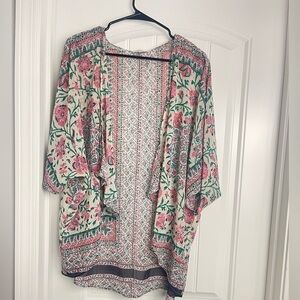 Sugar Lips Floral Kimono